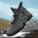 thumbnail image 4 of Zapatos De Vadeo Zapatos descalzos para hombre, cordones elásticos transpirables para senderismo, ciclismo (40 gris) Ehuebsd Para Estrenar, 4 of 6