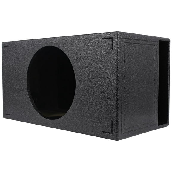 Rockville RQB15 15" QBOMB Vented Sub Enclosure Box, Bedliner Finish 3.85 Cu Ft