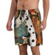 thumbnail image 2 of Fotbe Abstract Dalmatian Art Trajes de Baño Estampados para Hombre, Shorts de Verano de Secado Rápido, Ropa de Playa, Bañadores-Small, 2 of 6