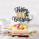 thumbnail image 5 of Cake Topper Leetaivie para 100.º cumpleaños negro y dorado con brillo, 5 of 6