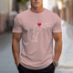 thumbnail image 1 of Tops para hombre, blusas y camisas de cuello redondo y manga corta para hombre, blusas casuales de cuello redondo con estampado de moda para hombre, blusas de cuello redondo y manga corta, camisas par, 1 of 6
