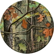 8 Count Paper Dinner Plates, Hunting Camo