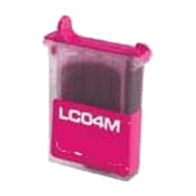 Zoomtoner Compatible pour Brother MFC-7300C Brother LC04M Cartouche d'Encre Magenta