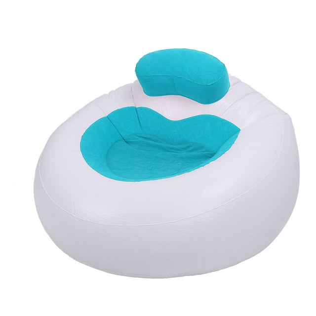 Sturdy Inflatable Chair with Heart Shape Design, Lightweight and Comfortable, Suitable for Living Room and Outdoor Gatherings, Easily Inflated and Deflated