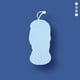 thumbnail image 2 of Bewildely Esponja de ducha para el cuerpo, líneas exfoliantes suaves, cepillos de baño, removedor de piel muerta para el cuerpo, herramienta limpiadora Suministros de limpieza para el hogar Azul Bewildely HA074107-03, 2 of 6