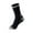 Black, variant on 5 Pairs Mens Crew Socks Mid Tube Color Blocking Knitting Thickened Plush Lining Sweat Absorbing Breathable Comfort Soft Warm Cotton Socks Light Gray
