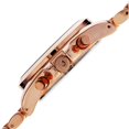thumbnail image 3 of Women's Swiss Quartz Multifunction Bright-Colored Dial Rose-Tone Bracelet Watch, 3 of 4