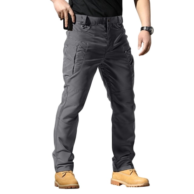 Zmoon Men's Tactical Pants Slightly Elastic Men's Spring and Summer Camouflage Pants Overalls Autumn Composite Leisure Wear-Resistant Overalls Training