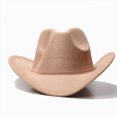 thumbnail image 6 of Gibobby Western Cowboy Hat Cowgirl Hat 4-10 Years Unisex Boys & Girls Wide Brim Hat Classic Vintage Cowboy Hats For Kids,AG, 6 of 9