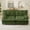 color1, variant on NESTIA 77" Modern Loveseat with Lattice Cushion, Chenille, Green