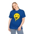 thumbnail image 4 of Dripping smiley face graphic t shirt Unisex Heavy Cotton Tee, 4 of 8