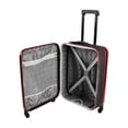 thumbnail image 4 of Paquete 2 piezas Maleta trolley plegable de ABS con ruedas rojo 40 x 56 x 22, 4 of 5