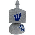 thumbnail image 5 of Northlight LED Lighted Hanukkah Dreidel Outdoor Decoration - 37" - Clear Lights - Silver, 5 of 7