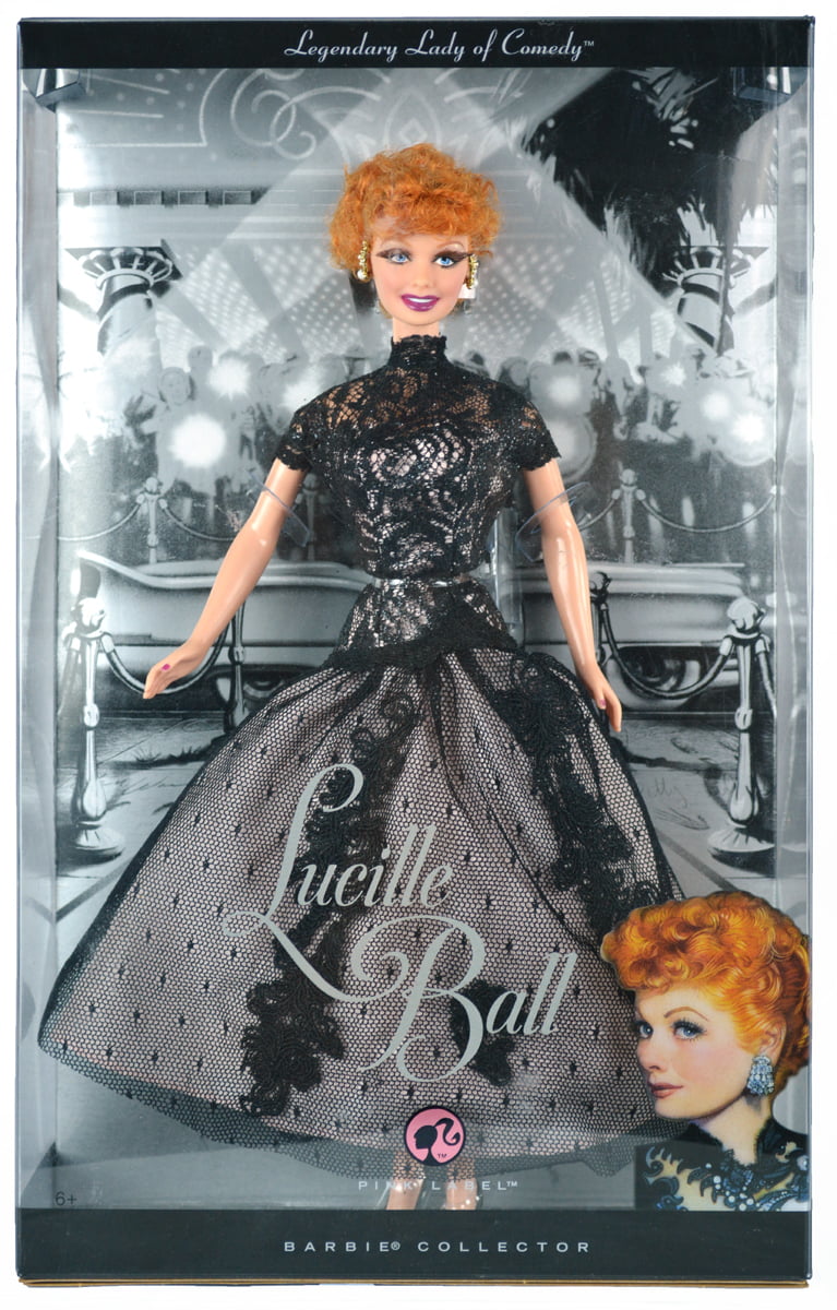 Deuk wetgeving Uitgebreid Lucille Ball Barbie Doll, ages 3 & up - Walmart.com