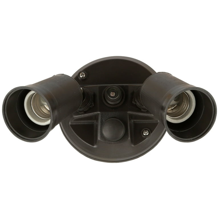 Brink's Dusk To Dawn Activated Flood Security Light, Bronze Finish Brink's Dusk To Dawn Activated Flood Security Light, Bronze Finish