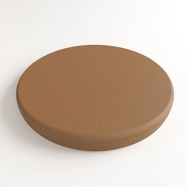 Nvzi Cojín grueso y cómodo para jardín, terraza, hogar, cocina, oficina, 11,81 x 11,81 x 1,77 pulgadas (marrón)