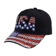 thumbnail image 3 of Breezora Sequins Casual Baseball Cap for Women Adjustable Breathable Sports Hat Outdoor Jogging Accessory, 3 of 7