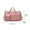 Pink, variant on 1PCS Large Capacity Multi Compartments Cloth Shoulder Crossbody Bag Casual Daily Bag Lightweight Portable for Shopping Travel and Daily Use -19.7*10.6*11.8IN
