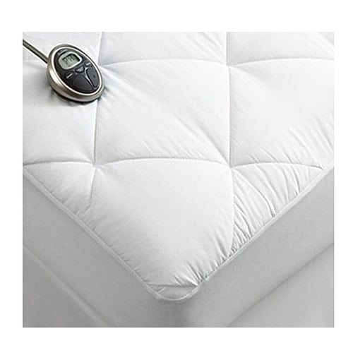 Queen or King Size Electric Mattress Pad Sunbeam Quilted Heated Mattress Pad 