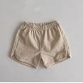 thumbnail image 5 of JCCXIN Toddler Baby Boys Girls Athletic Shorts Elastic Waist Solid Color Lightweight Outdoor Sports Activewear Running Summer Casual Homewear Lovely Party Bottoms,Navy,18-24 Months, 5 of 5