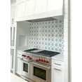 thumbnail image 2 of Elysian 12 x 12 in. Polished Soft White, Smoky Gray Marble Mosaic Floral Wall and Floor Tile (4.83 sq ft/case) - 5 Pack, 2 of 3
