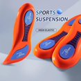 thumbnail image 4 of Nuevas plantillas ortopédicas deportivas para pies de hombres y mujeres, EVA, transpirables, con absorción de impactos, 45 46, 4 of 5