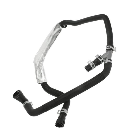 Engine Heater Hose Assembly No.BL3Z18472J for Ford F-150 3.5L 2011-2014 Rubber Black 1 Pc
