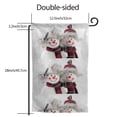 thumbnail image 7 of Wukai Christmas Snowman With Hat Print Garden Flag 12.5x18 Inch Double Sided Sun-resistant Rain-resistant, Wrinkle-resistant Colorfast(Only Flag), 7 of 7