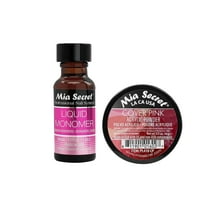 Mia Secret - Liquid Monomer (0.5 oz.) & Cover Pink Acrylic Powder (0.5 oz.) - Combo