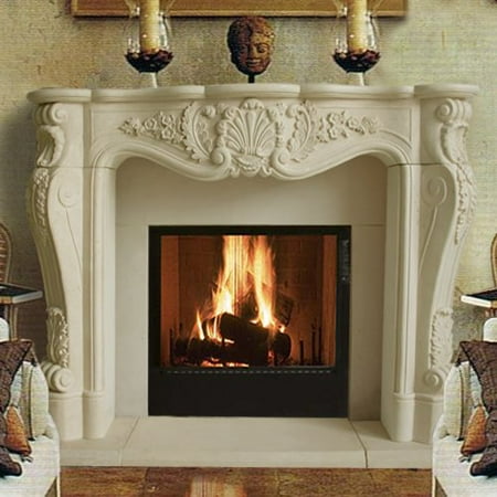 Historic Mantels Limited Chateau Louis Fireplace Surround Brickseek