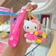 thumbnail image 1 of Sanrio-Llavero de silicona con dibujos animados de Hello Kitty, bonito colgante de mochila, Círculo de natación creativo, serie A, regalo de vacaciones para niñas, nuevo Fivean unisex, 1 of 2
