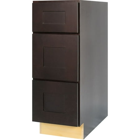 18 Inch Base Kitchen Cabinets everyday cabinets 18 inch espresso shaker 3 drawer 18 Inch Base Kitchen Cabinets everyday cabinets 18 inch espresso shaker 3 drawer
