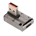thumbnail image 2 of Adaptador USB macho a tipo C hembra Sincronización de datos de alta velocidad de hasta 10 Gbps Carga rápida de 120 W Adaptador USB A a tipo C 3.1, 2 of 5