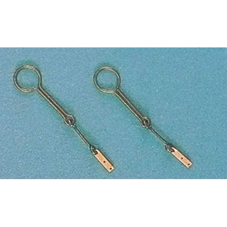 

L060 Wire Chainplate With Hinged Attachment For 5Mm Deadeye & 30Mm Long - PK Of 30 Pcs.