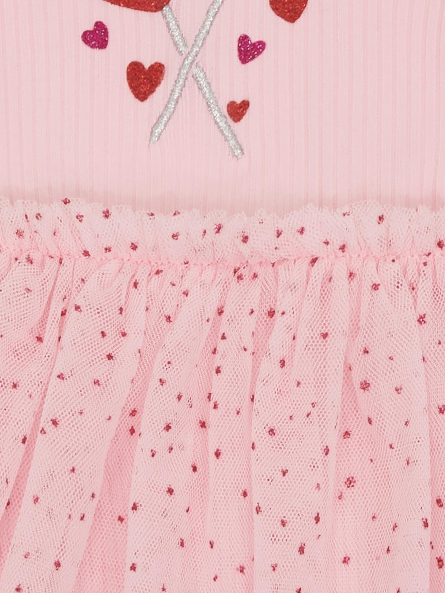 Way To Celebrate Baby Girls Valentine's Day Tulle Tutu Dress, Sizes 0-3M-6-9M