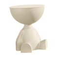 thumbnail image 3 of Lipstore Side End Table Furniture Ornament Figurine Multifunction Statue Coffee Table White, 3 of 8