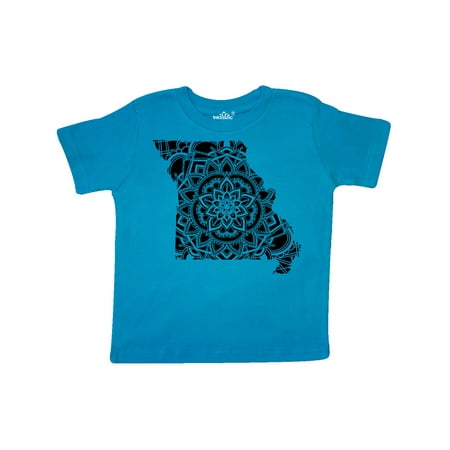 

Inktastic Missouri Silhouette Mandala Gift Toddler Boy or Toddler Girl T-Shirt