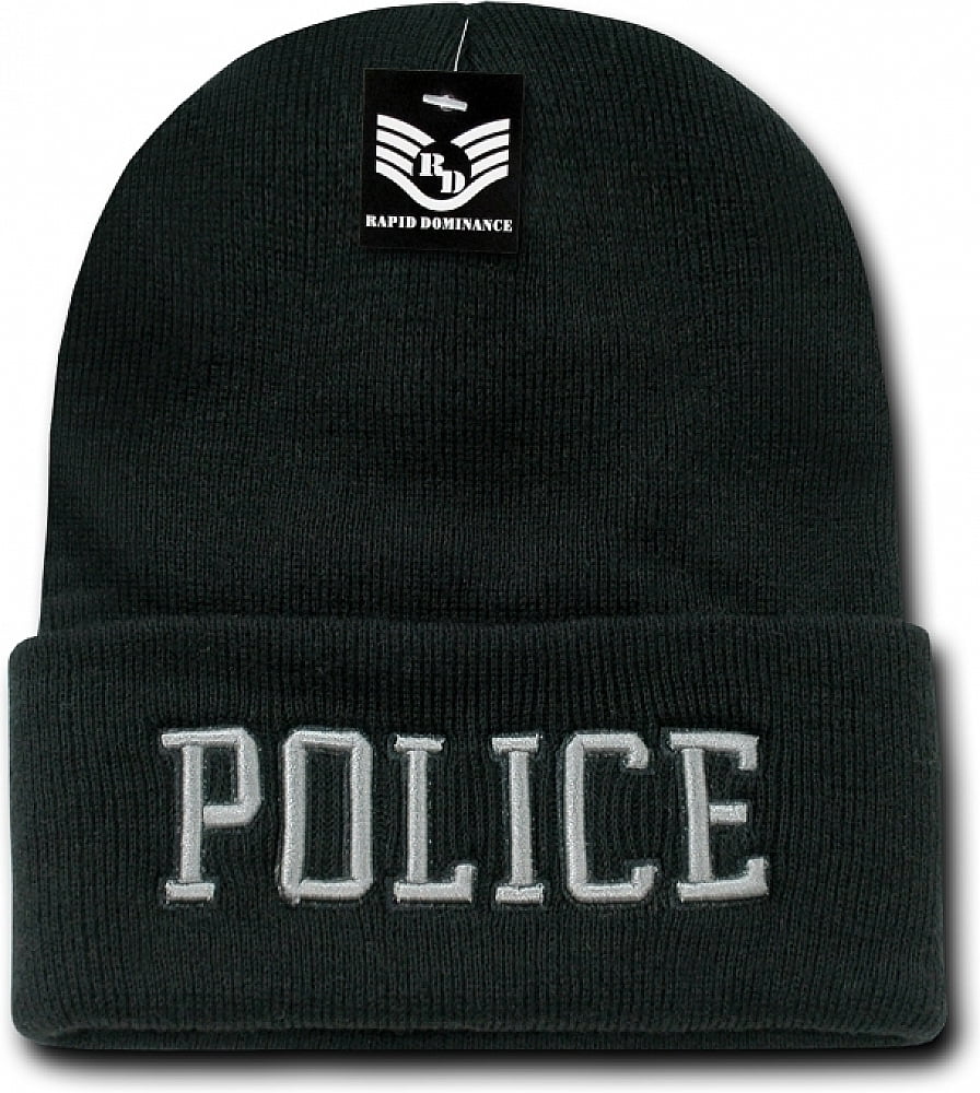 Rapid Dominance New Black Law Enforcement K9 Hat Cap 