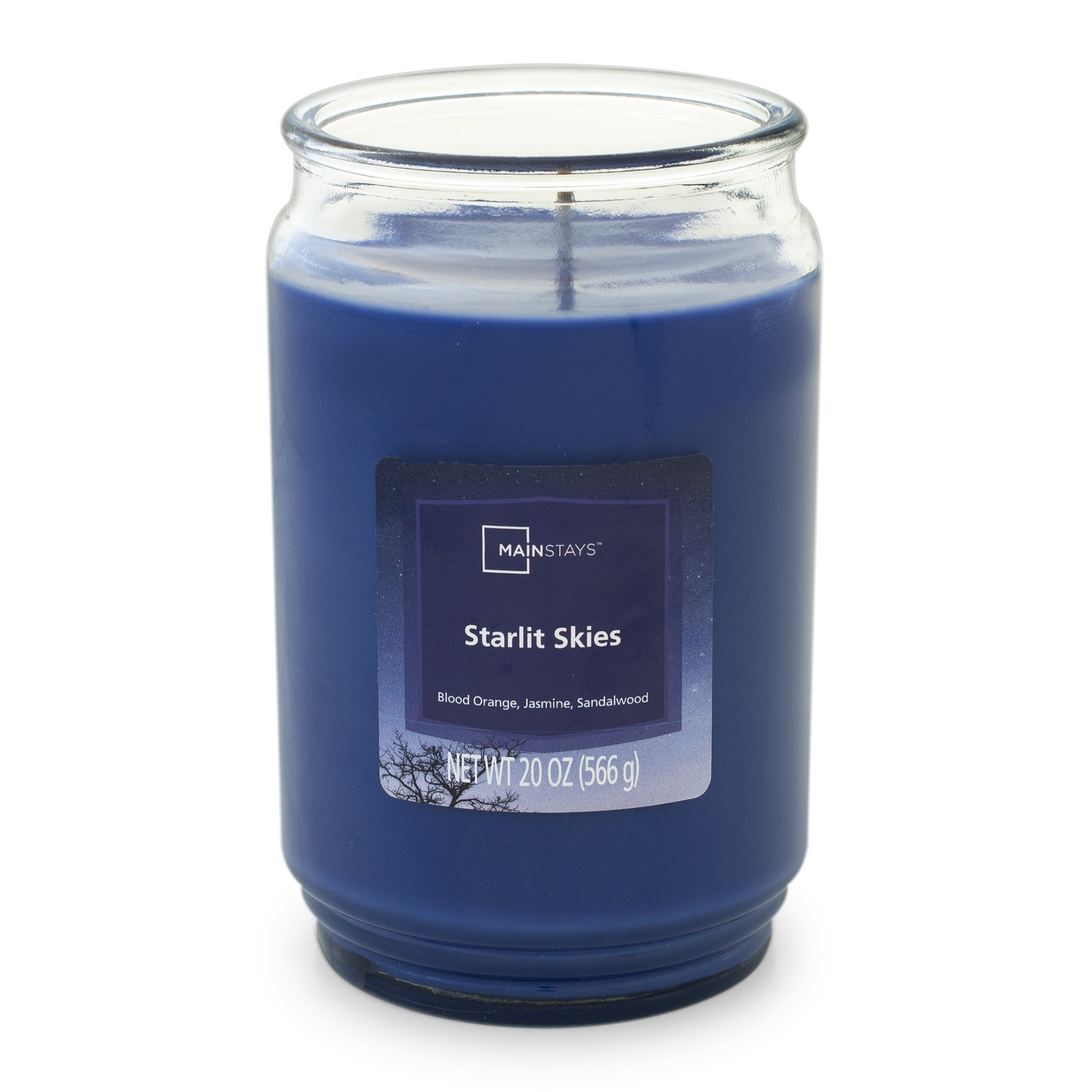 Mainstays Starlit Skies Scented Single Wick Candle, 20 oz.