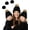 Detachable Pom - Black (3 Pack), variant on Funky Junque Matching Adult/Toddler/Infant Detachable Pom Beanie Set - Rust (3 Pack)