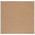 thumbnail image 6 of SAFAVIEH Kilim Roderick Solid Area Rug, Brown, 6' x 6' Square, 6 of 10