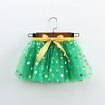 thumbnail image 2 of Povozer Tutu Skirt for Girl Skirt Tutu Skirt Dance Performance Skirt(Green,2-4Y), 2 of 5