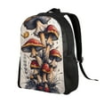 thumbnail image 2 of Disketp Cute Forest Mushrooms Mochila Unisex de Apertura Lateral Completa, Mochila para Laptop para Escuela, Trabajo y Viajes, 2 of 8