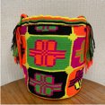 thumbnail image 4 of Sacs à Main Colombiens, Mochila Wayuu, Sac Seau Fait à la Main en Coton Colombien 100 % Original (19#), 4 of 6
