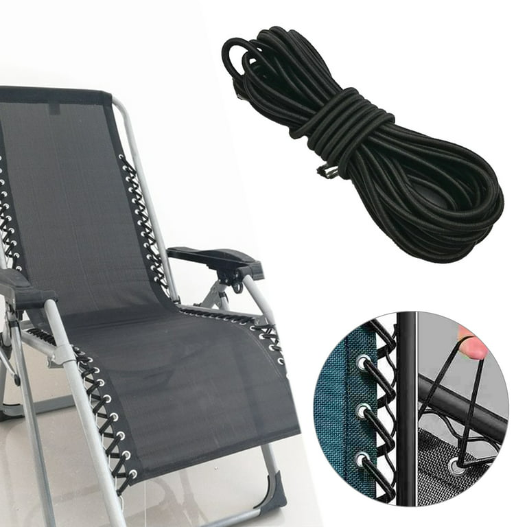 4Pcs/set Universal Sun Lounger Rope Cords Replacement Recliner Elastic Chair  Rope Garden Zero Gravity Chair