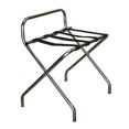 thumbnail image 1 of Proman Products LG17009 Katella Luggage Rack - Stainless Steel with Black Straps, 1 of 4
