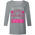 thumbnail image 4 of Fgnfyis T-Shirts pour Femmes Sensibilisation au Cancer Tee Graphique pour Usage Quotidien Décontracté Haut Col Rond Confortable avec Imprimé Inspirant pour Printemps et Été Hauts pour Femmes Gris G, 4 of 4