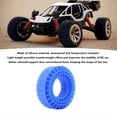 thumbnail image 2 of 4pcs RC Car Tire Foam Inserts, 3-Layer Hollow Waterproof Temperature Resistant Silicone Tire Inserts for 1/10 RC Car 1.9inch Tires, Blue, 2 of 4