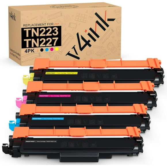 UTAH-Compatible TN227 Toner Cartridge Replacement for Brother TN227 TN223 TN 223BK 227C 227M 227Y High Yield Toner for Brother HL L3210CW L3230CDW L3270CDW L3290CDW MFC L3710CW L3750CDW L3770CDW