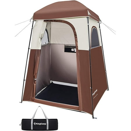 Kingcamp Oversize Outdoor Shower Tents Extra Wide Camping Privacy Shelter Tent for Camping Dressing Room